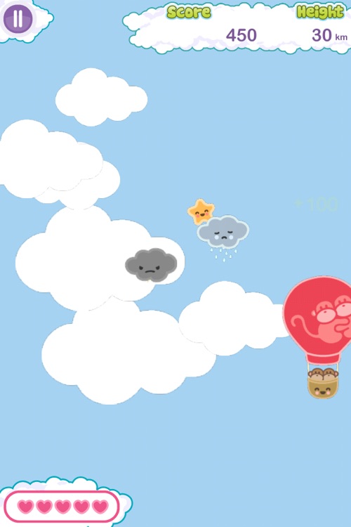 Kiwi and Pear's Balloon Adventure