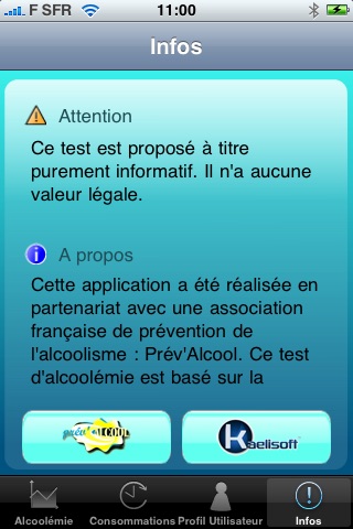 Easy BAC Lite : votre taux d'alcool screenshot 2