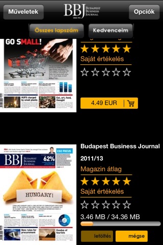 Budapest Business Journal screenshot 2