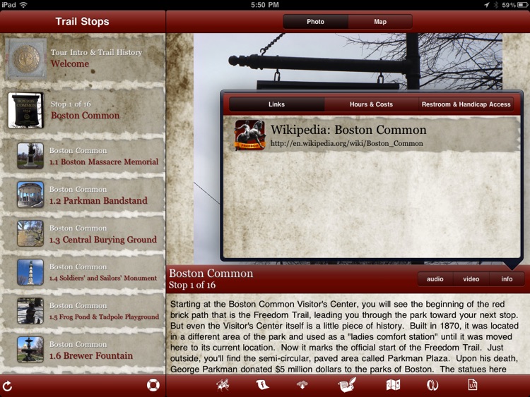 Tour Boston's Freedom Trail for iPad screenshot-3