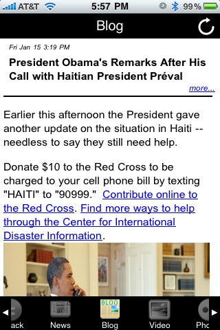 Follow President Obama screenshot 2