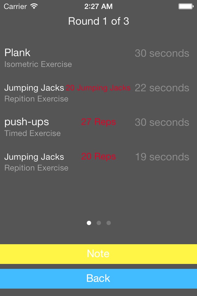 Fitness Timer - by WillWorks screenshot 3