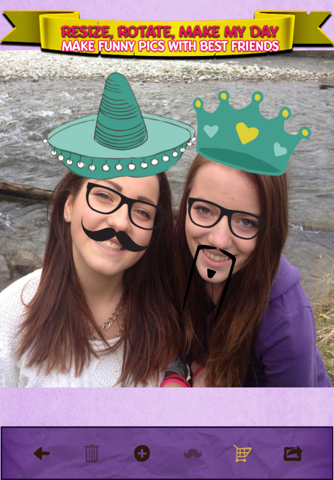 Retro Mustache Fun Photo Editor - The Perfect Camera for Selfies - Free Fake Pictures Booth screenshot 2