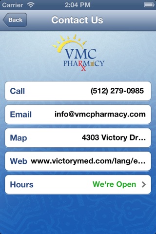 VMC Pharmacy Mobile screenshot 3