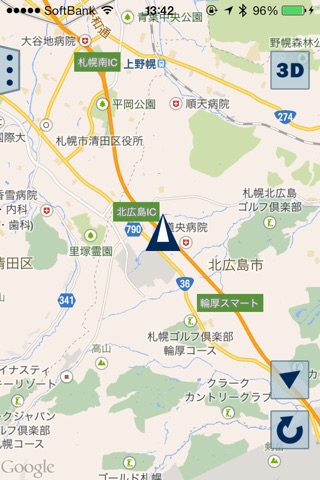 BlueGPS screenshot 3