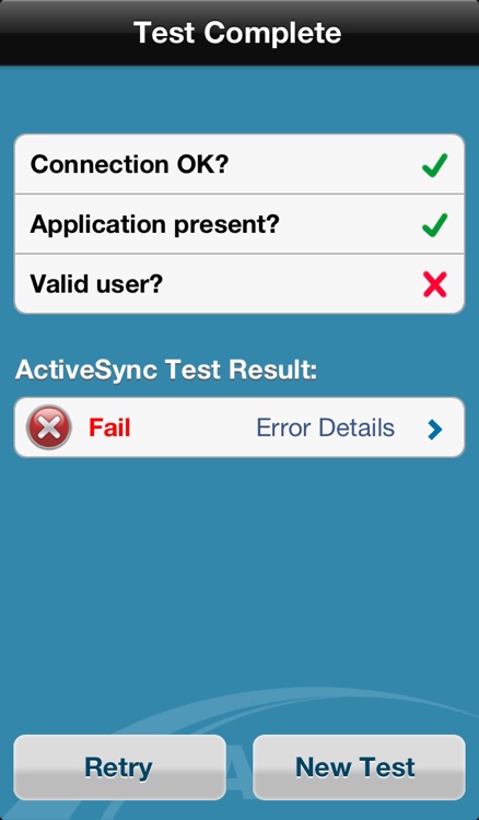 ActiveSync Tester by Asavie Technologies Ltd.