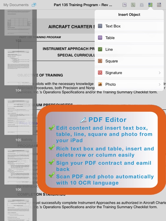 PDF Editor Pro for iPad