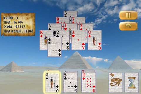 Giza Pyramid Solitaire screenshot 4