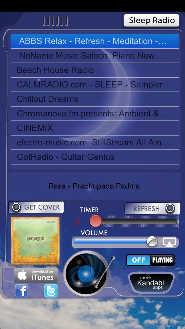 Sleep Music Radio Screenshot 1