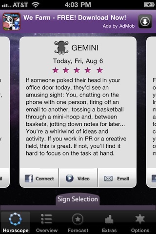 Today's Horoscope by Kelli Fox