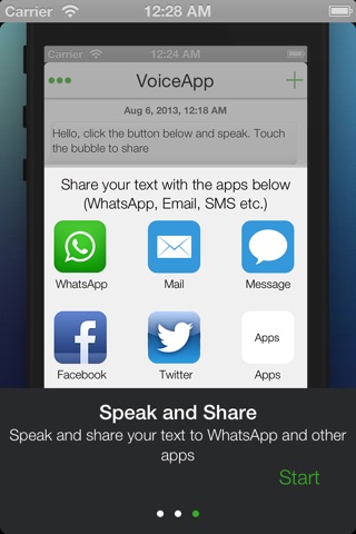 VoiceApp screenshot 3