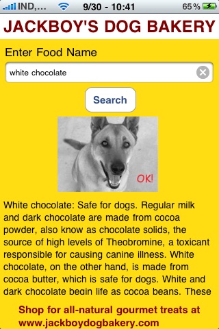 Jackboy's Dog Bakery- Dog Friendly Food Search screenshot 2
