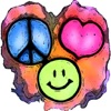 Peace, Love, and Happiness icon