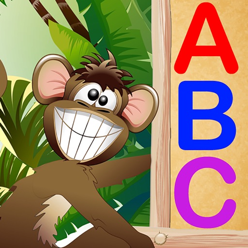 Alphabet Match Jungle HD iOS App