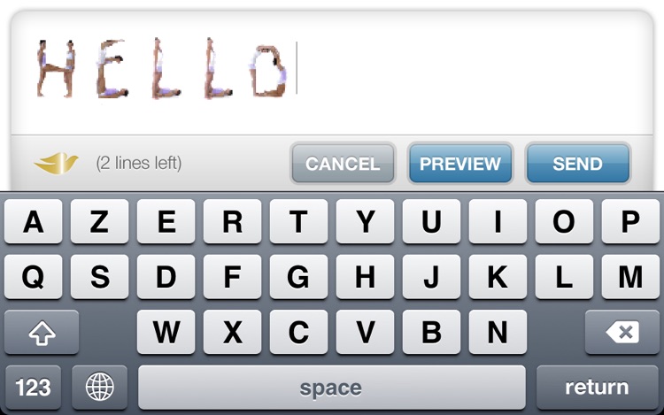Dove Body Language Messenger