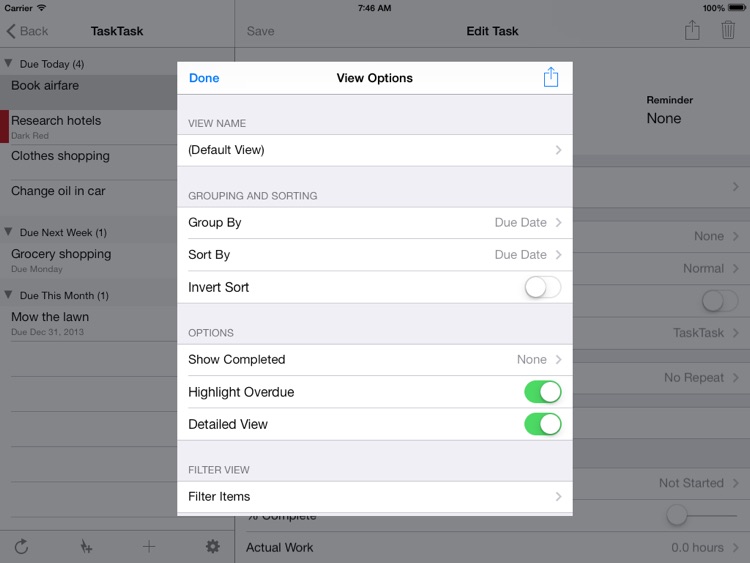 TaskTask HD for Outlook and Google Tasks screenshot-3