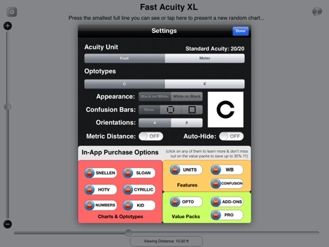 Fast Acuity XL screenshot 4
