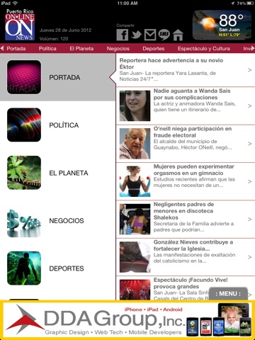 Puerto Rico Online News HD screenshot 2