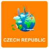 Czech Republic Off Vector Map - Vector World