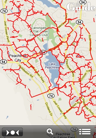 Peachtree City Cart Paths screenshot 3