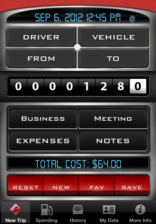 Mileage Log - Driving Distance Tracker