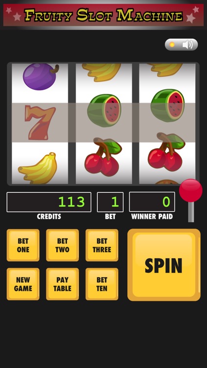 Fruity Slot Machine Free