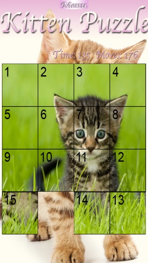 Kitten Slider Puzzle HD(圖3)-速報App