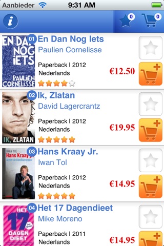 Boeken Top 100 app voor bol.com screenshot 2