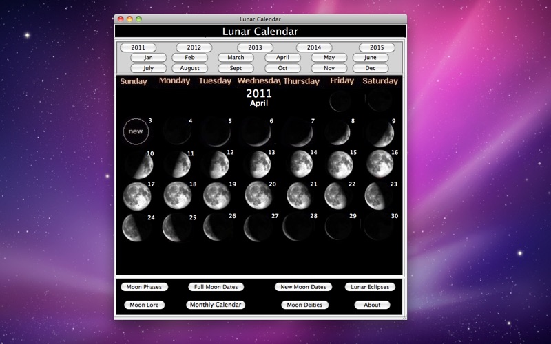 Lunar Calendar thumbnail 1