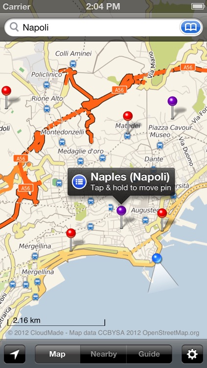 Smart Maps - Naples (Napoli, Pompeii & Capri)