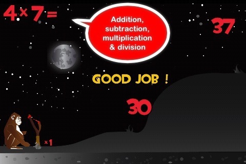 Math Monkey Game - Addition, Subtraction, Multi... screenshot 3