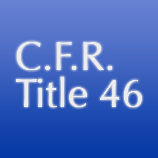 C.F.R. Title 46: Shipping icon