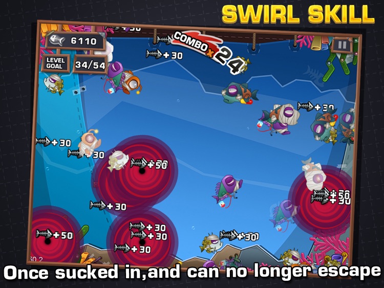 Zombie Fish War HD screenshot-3