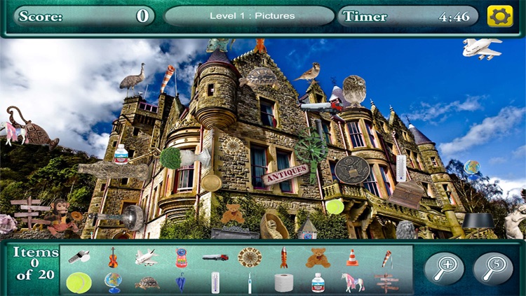 Hidden Objects: Magical World Castles