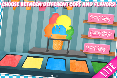 Wombi Ice Cream - Make your own ice cream cone! (LITE) screenshot 2