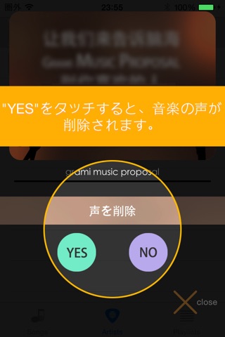 Grami Music Proposal screenshot 2