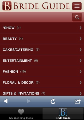 Bridal Extravaganza Show Bride Guide screenshot 3