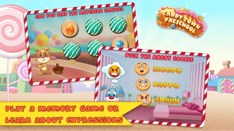 Candy Town Preschool - Educational Game for Kids screenshot-3