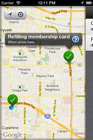 Geo-Reminders Lite ~ A Location-based Reminders App screenshot 2