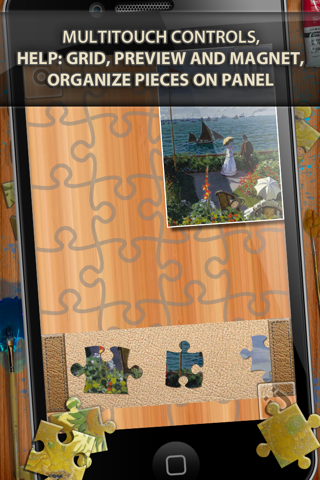 Claude Monet Jigsaw Puzzles  - Play with Paintings. Prominent Masterpieces to recognize and put together screenshot 3