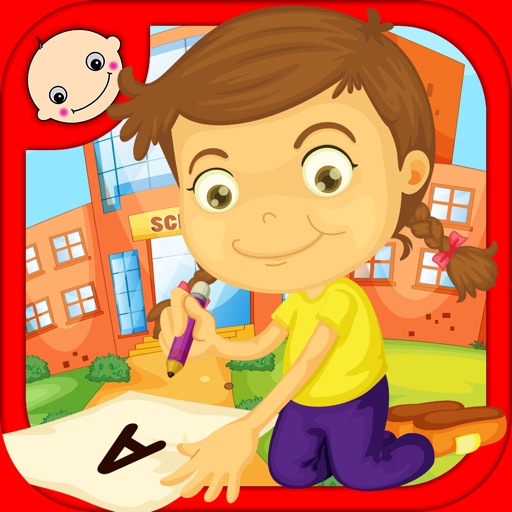 PreSchool Letter Writing - Learning Games for Kids in Preschool, K-12, Kindergarten icon