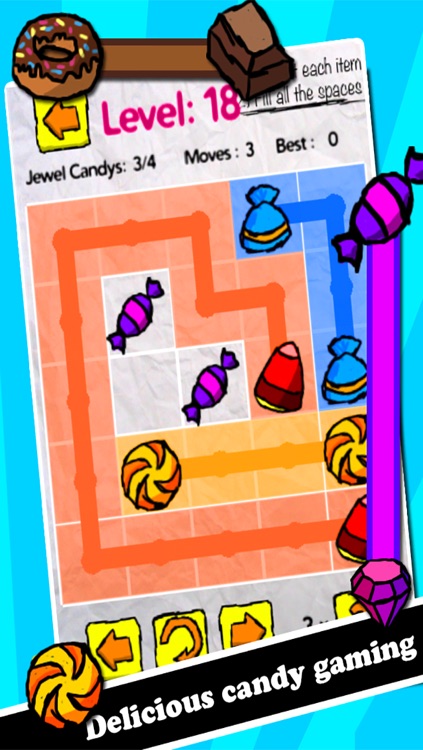 Jewel Candy Clash : Line Dash Puzzle Connect Game - by Cobalt Play Mania Games