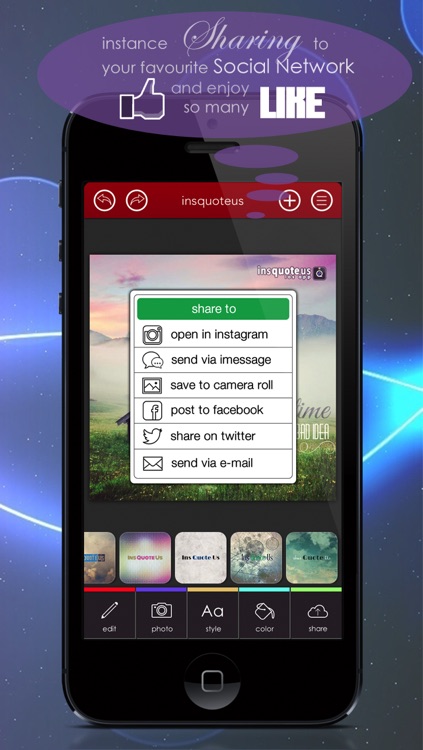 InsQuoteUs Free - awesome TEXT for Instagram screenshot-4