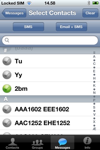 Email2SMS screenshot 4