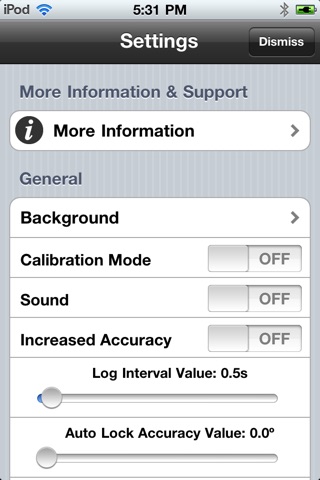 Spirit Level Pro by IntegraSoft screenshot 3