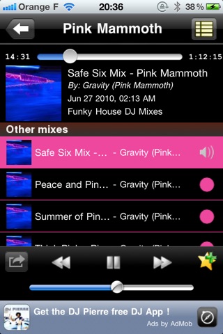 Pink Mammoth by mix.dj screenshot 2