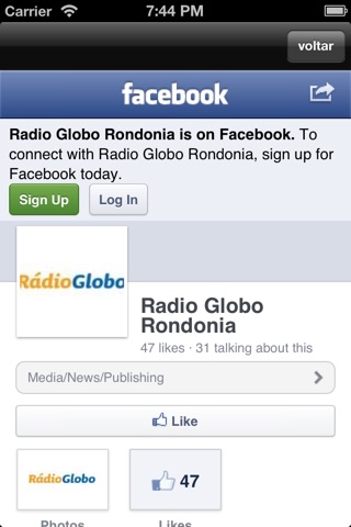 Rádio Globo Rondônia screenshot 2