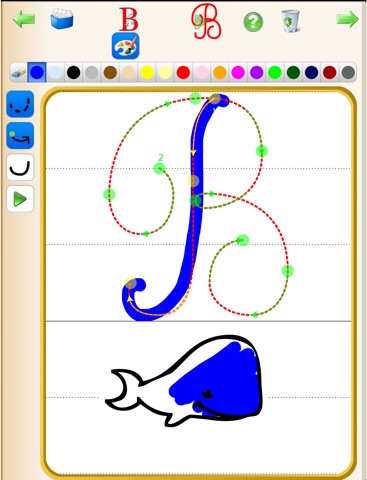 Alphabet Cursif pour apprendre à écrire les lettres cursives screenshot 3