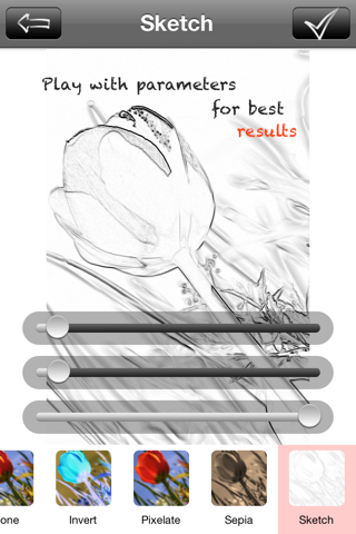 iSketcher - Pencil and Sketch Effect screenshot 4