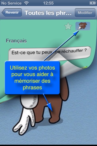 Italien - Talking French to Italian Translator + Phrasebook screenshot 3